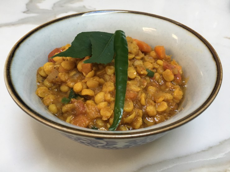 My Dal, darl.... Finished dish (16 04 18)